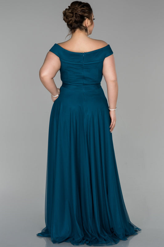 Sukienka wieczorowa | tiulowa, off shoulder