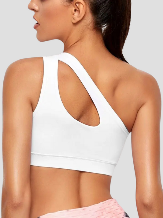 Crop top sportowy damski | szybkoschnący materiał