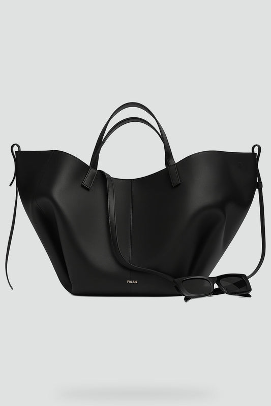 Torba tote damska | vintage, wewnętrzne przegrody