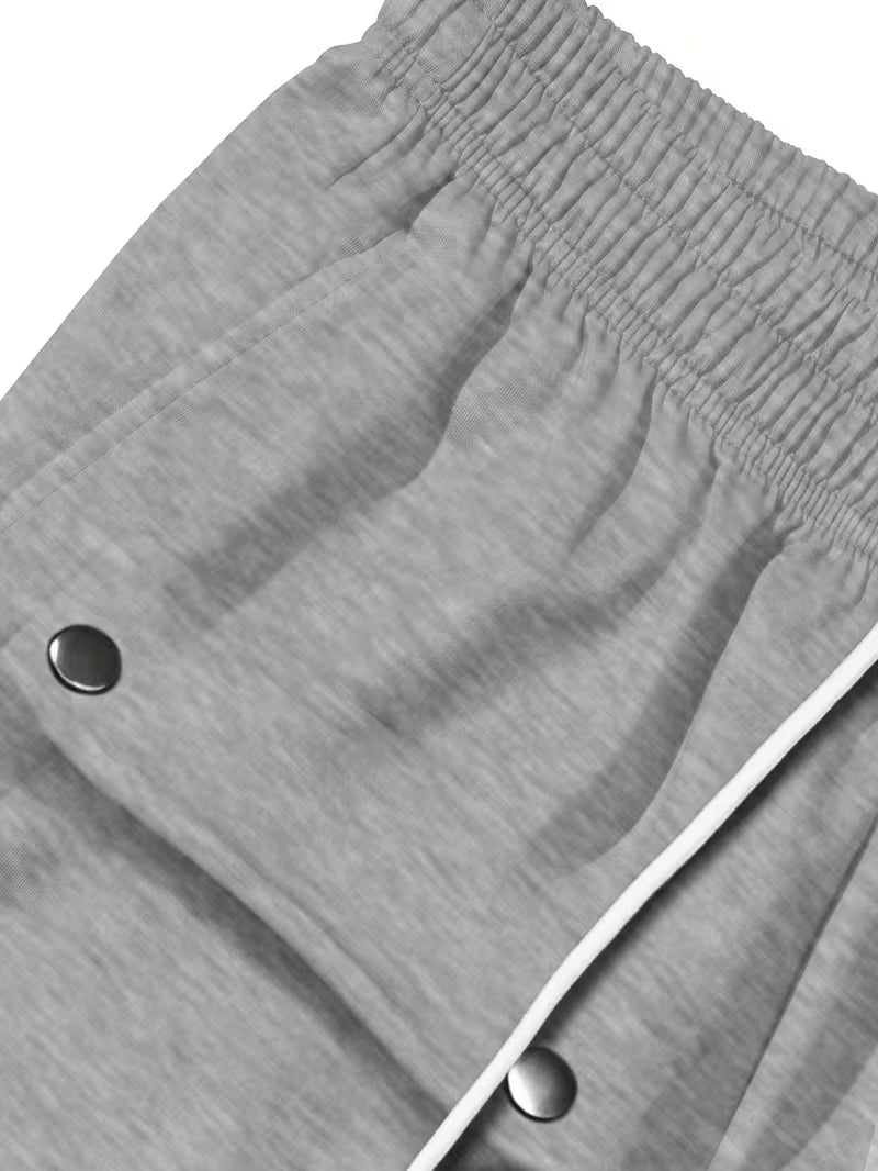 Męskie Spodnie Jogger Cargo z Wieloma Kieszeniami | Elastyczny Pas ze Sznurkiem | Zwężany Krój ze Ściągaczami | Casual Streetwear