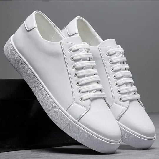 Enzo | Męskie sneakersy ze skóry