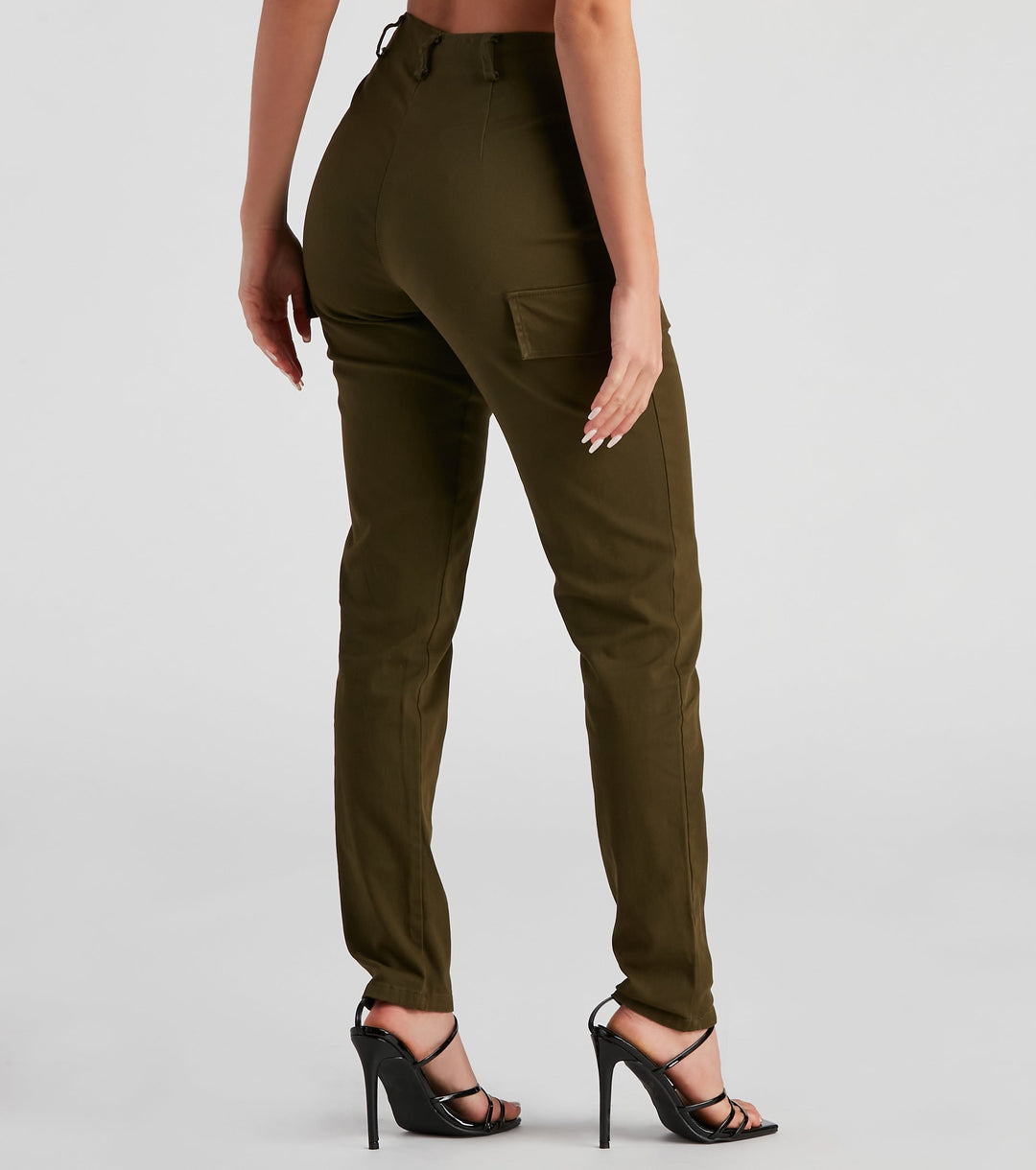 Anke | Stylowe Spodnie Cargo Skinny dla Kobiet