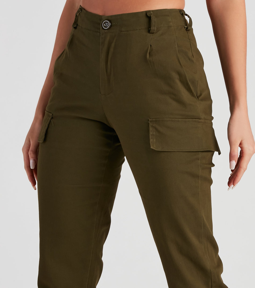 Anke | Stylowe Spodnie Cargo Skinny dla Kobiet