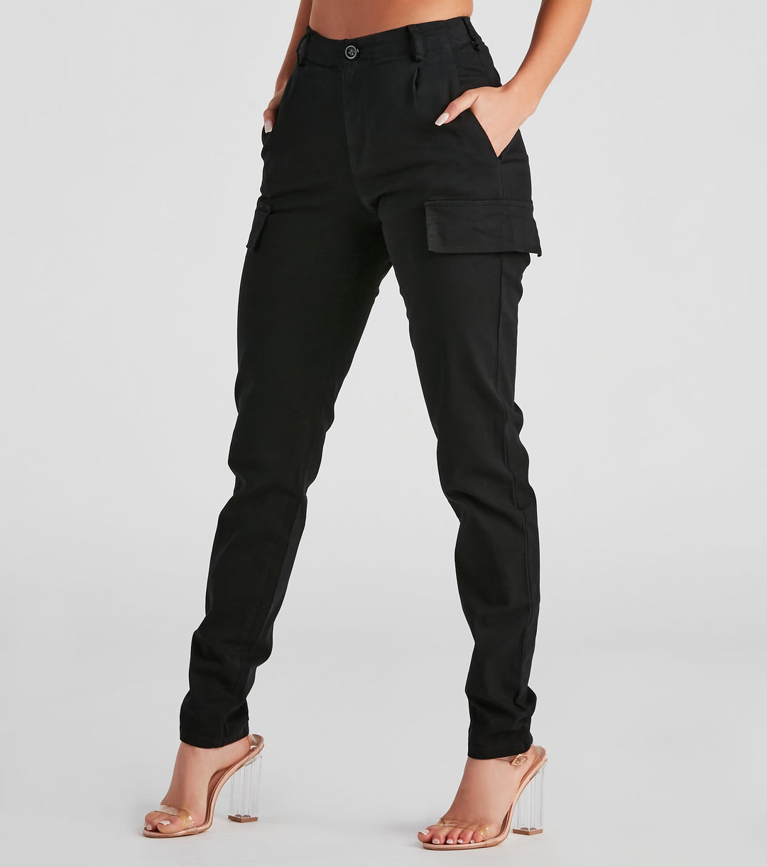 Anke | Stylowe Spodnie Cargo Skinny dla Kobiet