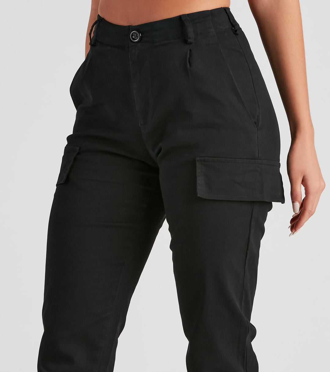 Anke | Stylowe Spodnie Cargo Skinny dla Kobiet