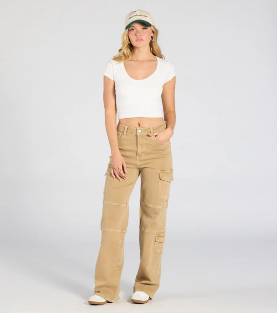 Anouk | Stylowe Spodnie Cargo dla Kobiet