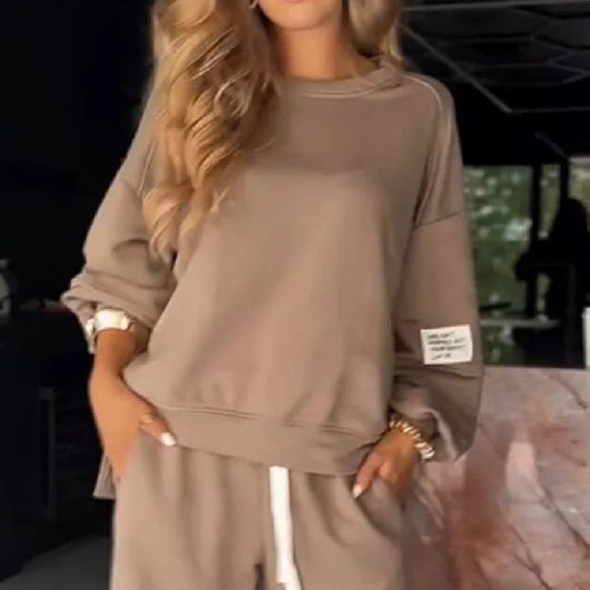 Jamie | Damski Zestaw Loungewear Premium z Regulacją Sznurka