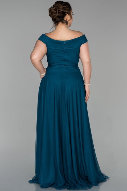 Sukienka wieczorowa | tiulowa, off shoulder