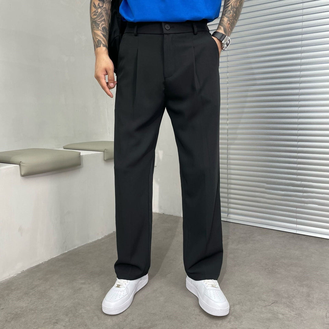 Męskie Spodnie Jeans Relaxed Fit | Elastyczny Pas | Prosty Krój Casual | Dom, Podróże i Codzienny Komfort