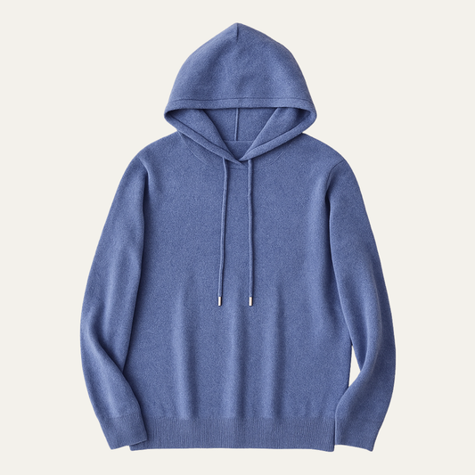 Bluza męska z kapturem | luźny krój, ściągacze