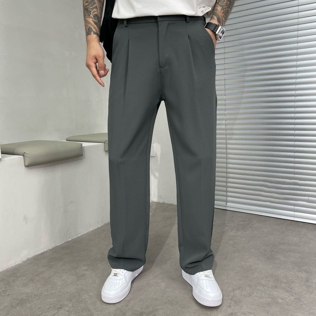 Męskie Spodnie Jeans Relaxed Fit | Elastyczny Pas | Prosty Krój Casual | Dom, Podróże i Codzienny Komfort