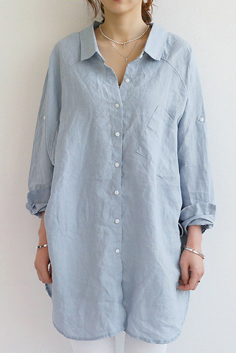 Damski Top o Luźnym Kroju | Komfortowy Top z Długim Rękawem | Uniwersalny Design | Na Co Dzień i Do Casualowych Stylizacji