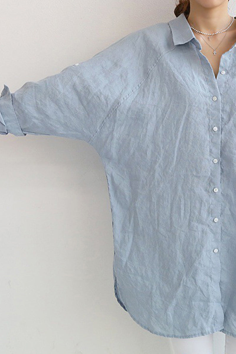 Damski Top o Luźnym Kroju | Komfortowy Top z Długim Rękawem | Uniwersalny Design | Na Co Dzień i Do Casualowych Stylizacji
