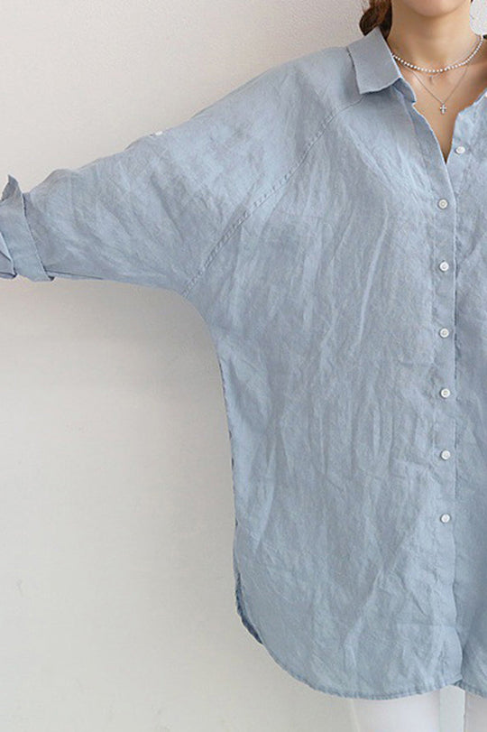 Damski Top o Luźnym Kroju | Komfortowy Top z Długim Rękawem | Uniwersalny Design | Na Co Dzień i Do Casualowych Stylizacji