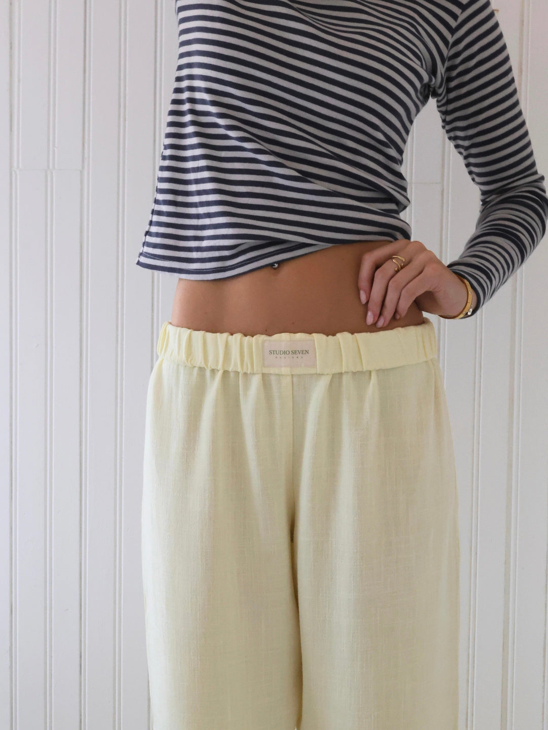 Stylowe Spodnie Loungewear z Miękkiego Materiału na Lato – Damskie