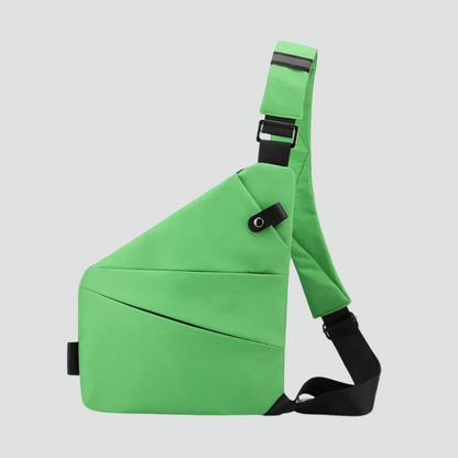 Torba crossbody damska | antykradzieżowa, wodoodporna