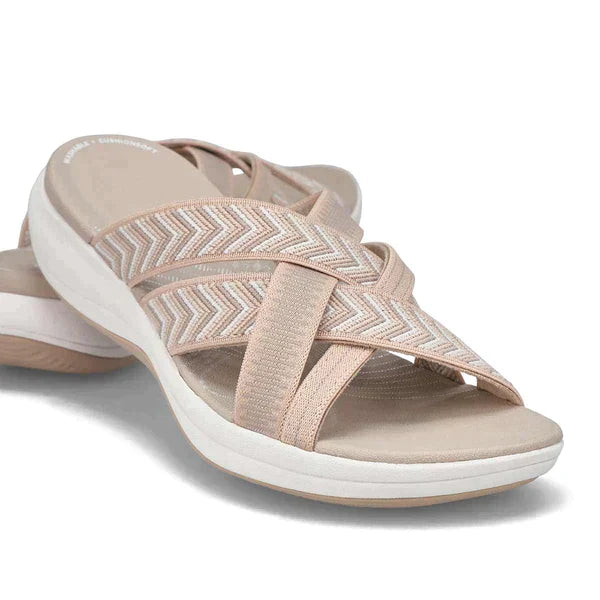 Elna | Eleganckie ortopedyczne sandały damskie - Wygodne wkładki, buty letnie