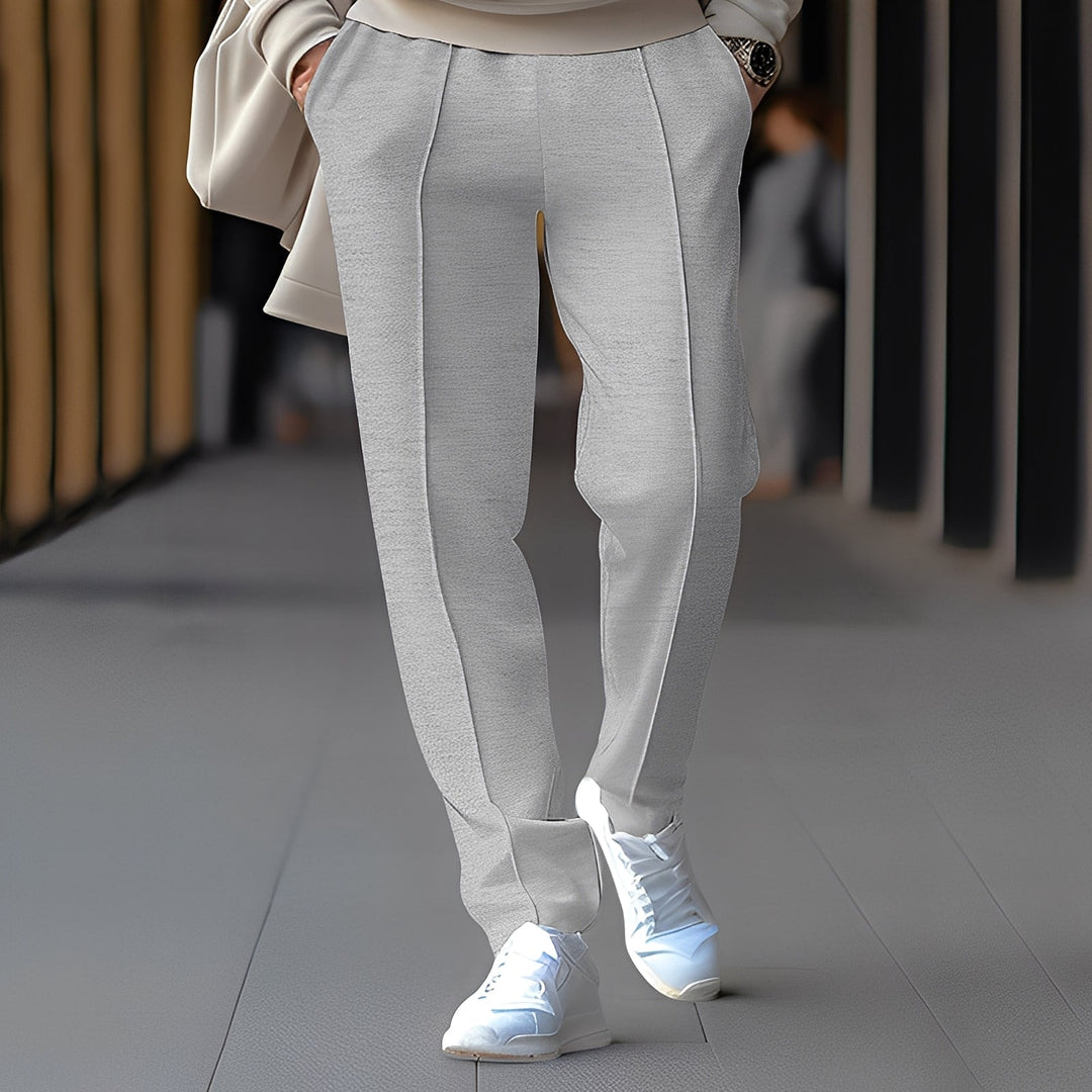 Męskie Spodnie Franklin o Klasycznym Kroju | Wygodne Regular Fit | Do Biura i Na Co Dzień | Uniwersalny Elegancko-Casualowy Styl