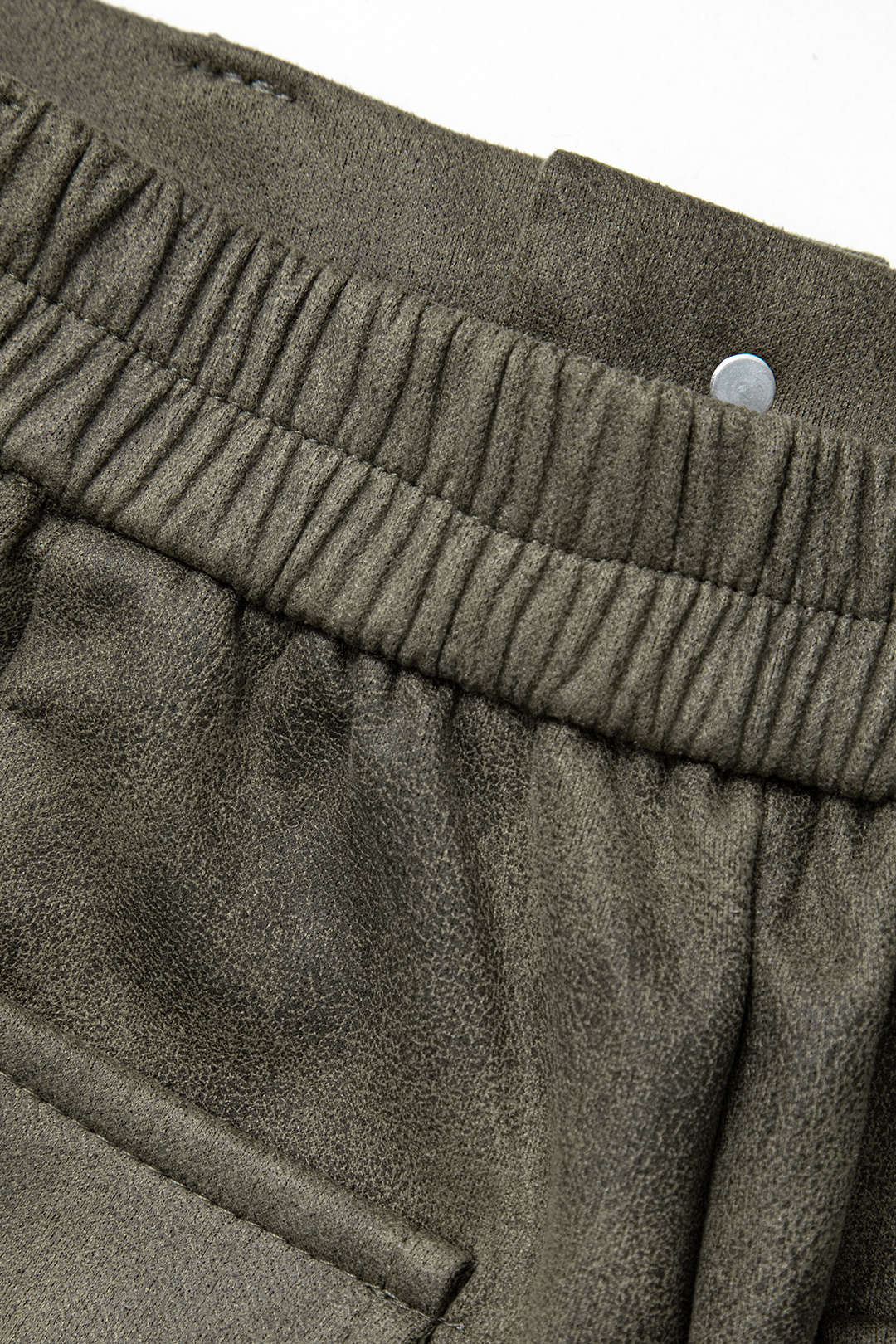 Blanca - Modne Spodnie Cargo z Suede Touch dla Kobiet