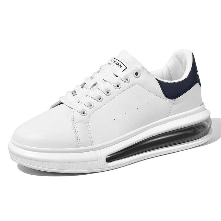 Benjamin Męskie Sneakersy Slim Fit | Premium Skórzane Buty Casual | Lekkie i Wygodne Nowoczesne Sneakersy