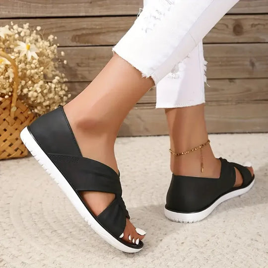 SoleKnots | Kobiece Sandały z Węzłem, Wygodne i Stylowe Letnie Klapki