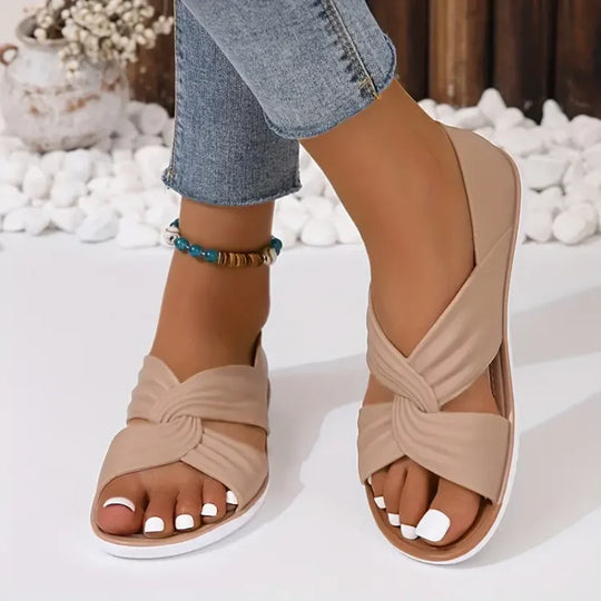 SoleKnots | Kobiece Sandały z Węzłem, Wygodne i Stylowe Letnie Klapki
