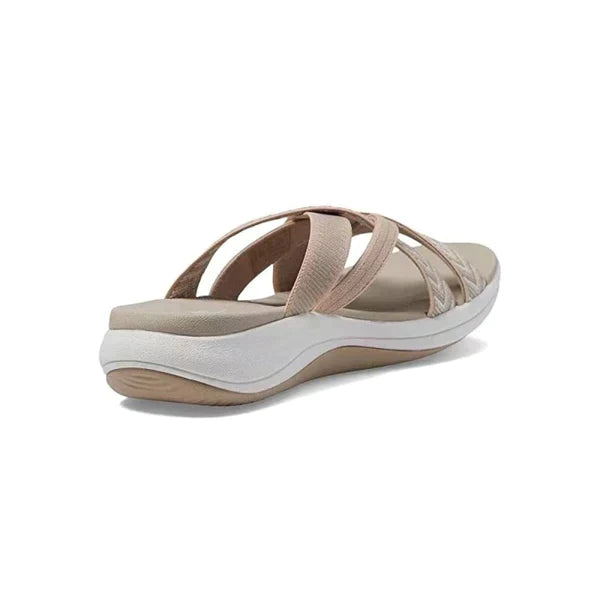 Elna | Eleganckie ortopedyczne sandały damskie - Wygodne wkładki, buty letnie