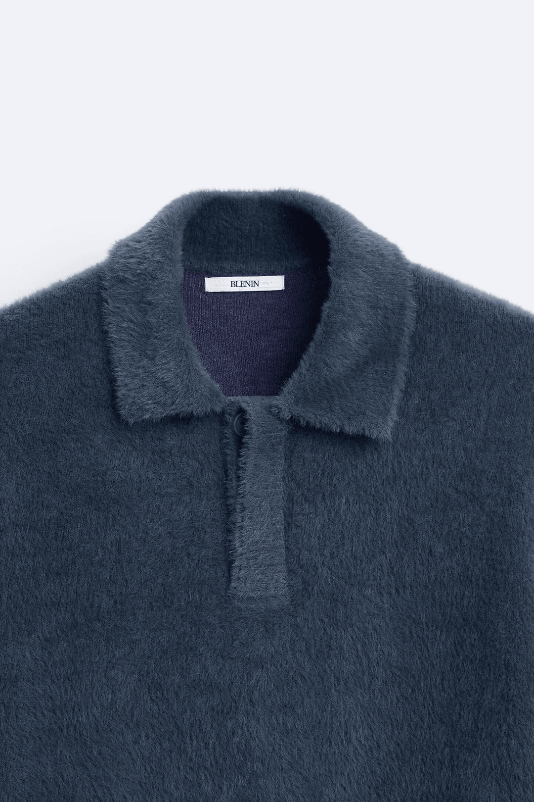 Męskie Polo z Długim Rękawem | Klasyczny Kołnierzyk | Pół Zapięcia pod Szyją | Regular Fit Casual na Co Dzień