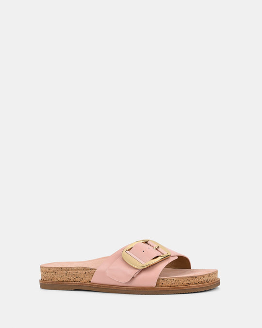 Kobieta | Klapki Casual | Regulowana Klamra | Profilowana Wkładka | Komfort Codzienny