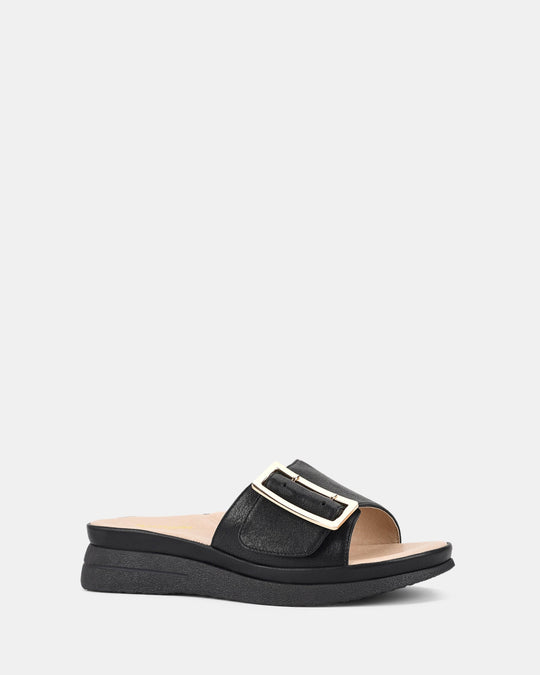 Damskie | Sandały Eleganckie | Komfortowa Wkładka | Pasek Regulowany | Styl Codzienny