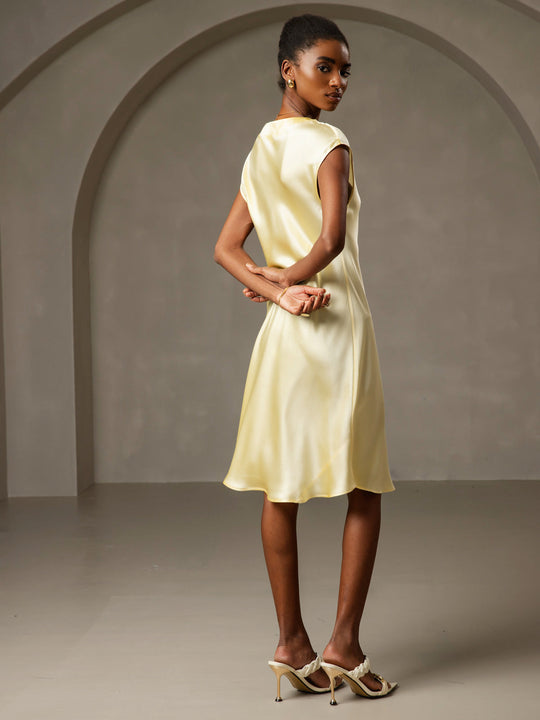 Adalyn - Elegancka Krótka Rękaw Comfort Damska Koszula Nocna