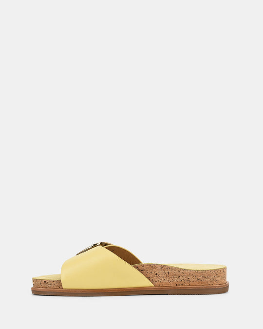 Kobieta | Klapki Casual | Złota Klamra | Komfortowa Wkładka | Styl Codzienny