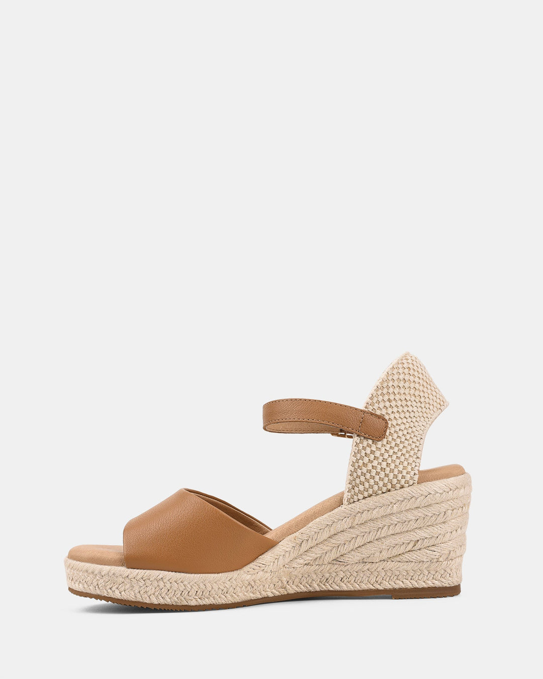 Kobieta | Sandały Na Obcasie | Pleciony Pasek | Deep Comfort | Komfort Całodzienny