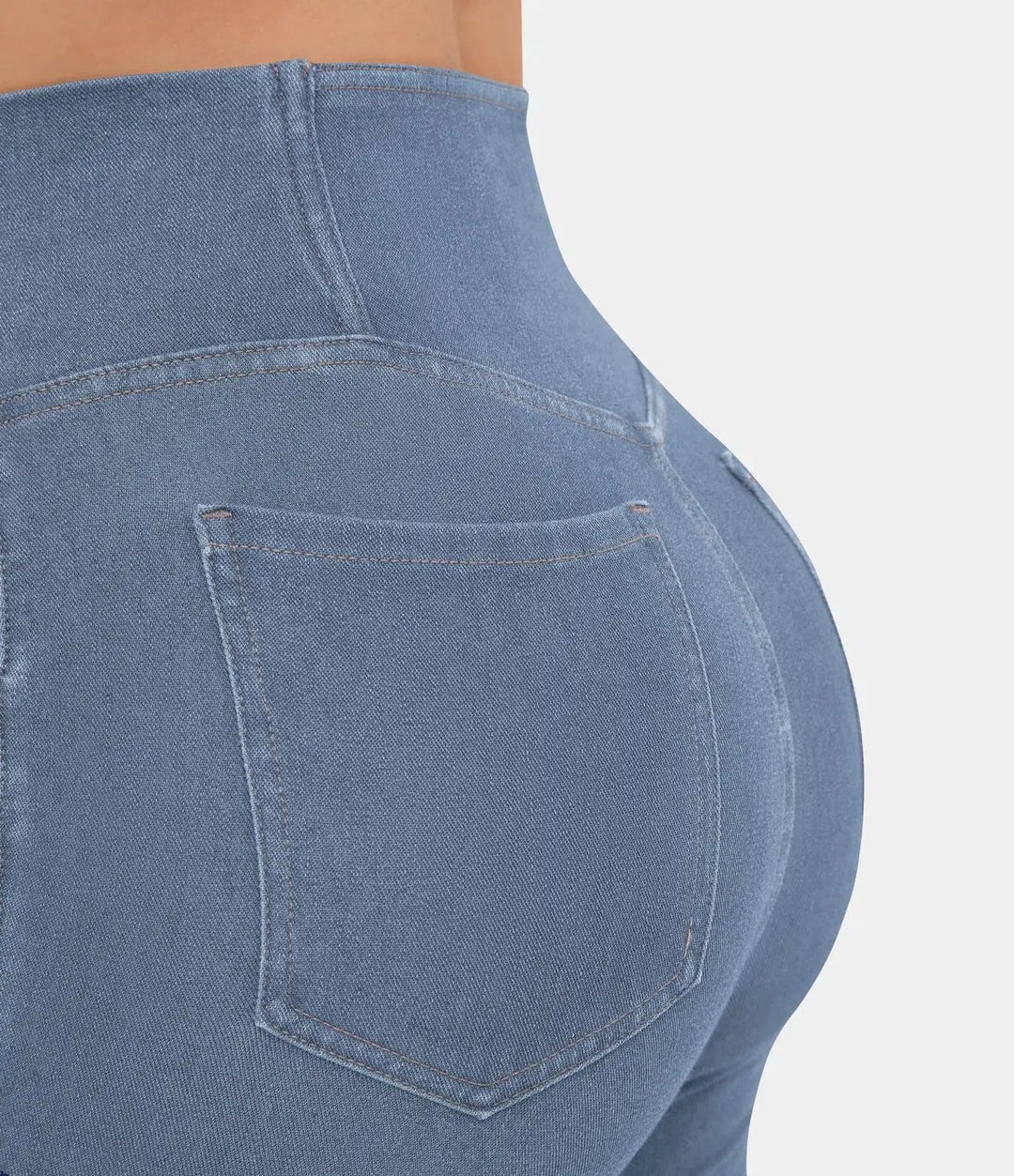 Anna - Retro Chic Spodnie Damskie z Wysokim Stanem