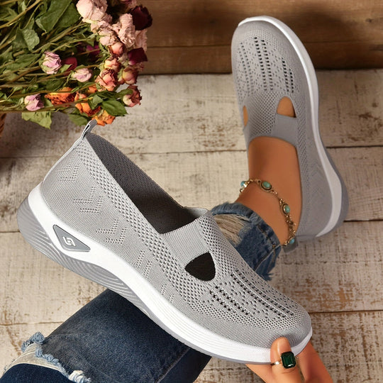 AirStep | Męskie buty ortopedyczne - oddychająca dzianina, wyściółka ortopedyczna