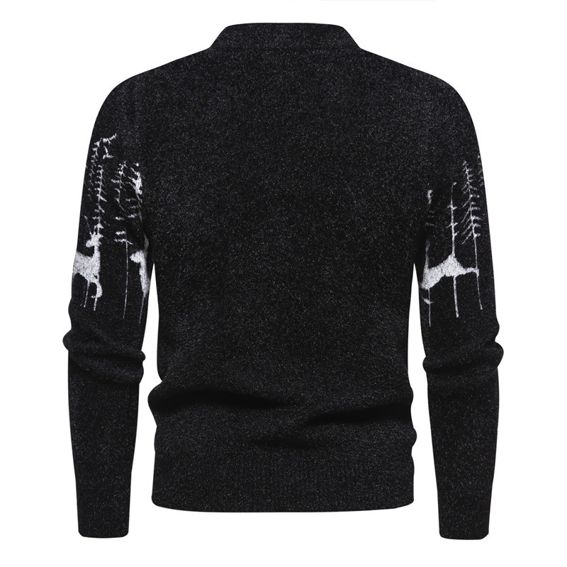 Sweter z Motywem Świątecznym dla Mężczyzn | Idealny na zimę