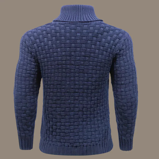 Sweter z Zapięciem na Guziki dla Mężczyzn | Idealny na Co Dzień