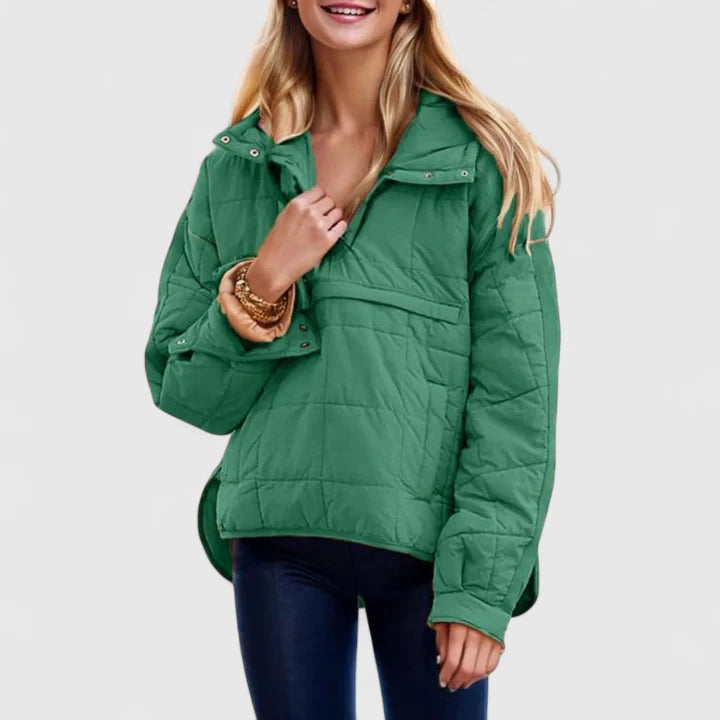 Kurtka damska | oversize, kaptur