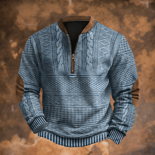 kevin | Sweter z detalem na zamek błyskawiczny