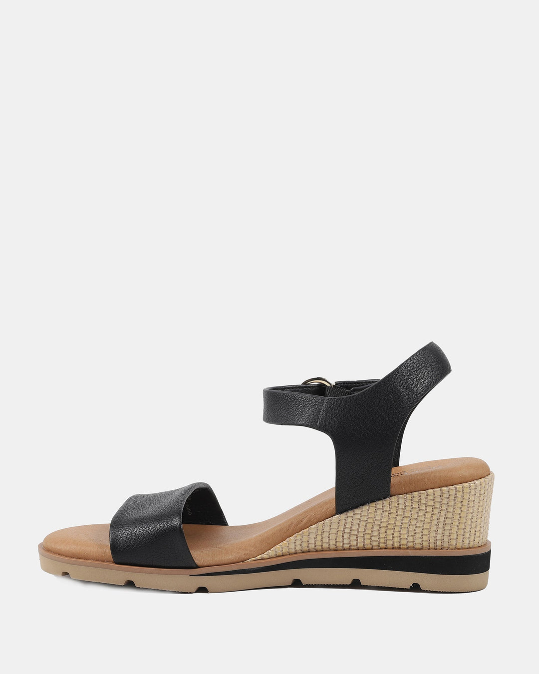 Kobieta | Sandały Na Koturnie | Regulowany Pasek | Deep Comfort | Komfort Całodzienny