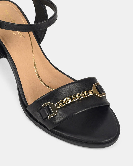 Kobieta | Sandały na Obcasie | Eleganckie | Regulowane Zapięcie | Stabilna Konstrukcja
