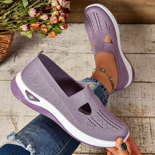 AirStep | Męskie buty ortopedyczne - oddychająca dzianina, wyściółka ortopedyczna