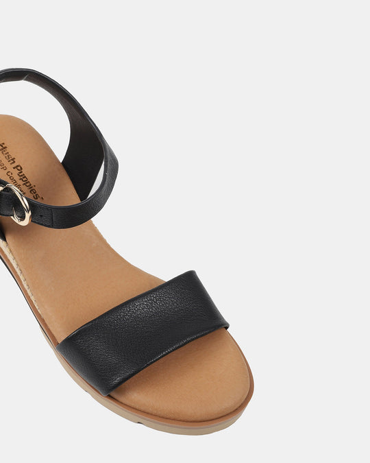 Kobieta | Sandały Na Koturnie | Regulowany Pasek | Deep Comfort | Komfort Całodzienny