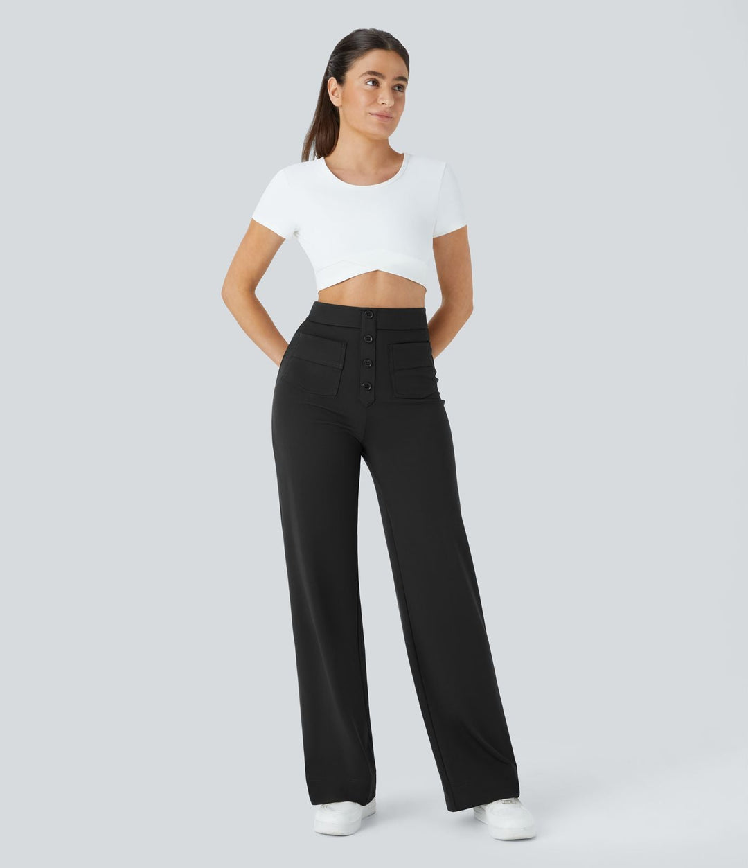 Wygodne Spodnie Casual z Biokatoenu na Lato – Damskie