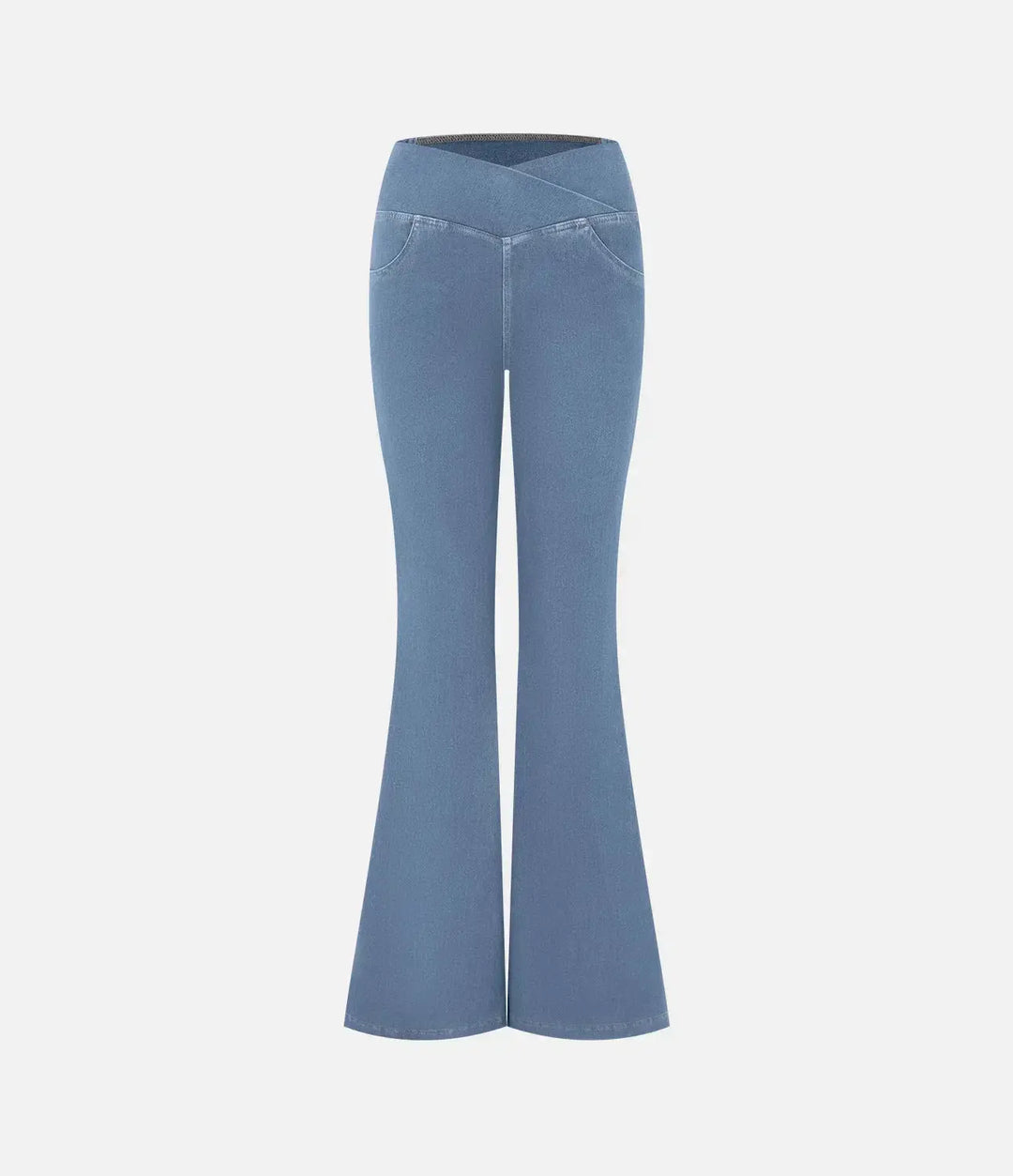 Anna - Retro Chic Spodnie Damskie z Wysokim Stanem