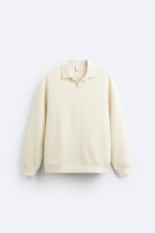 Męskie Polo z Długim Rękawem | Klasyczny Kołnierzyk | Regular Fit | Casual na Co Dzień i Półsezon