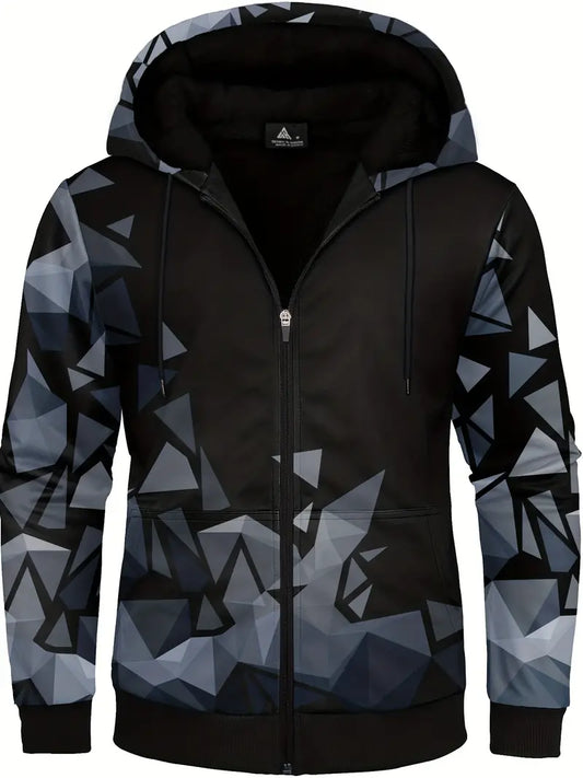 Bluza męska z kapturem | ciepła podszewka