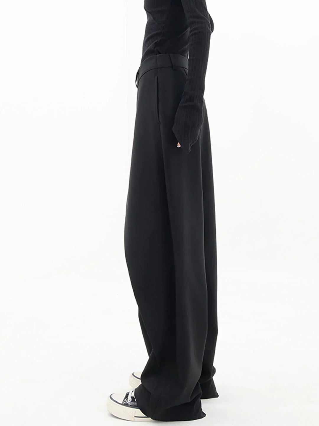 Marleen | Eleganckie Czarne Spodnie Damskie