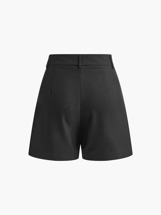 Damskie Klasyczne Spodenki Casual | Uniwersalny Krój | Wygodne na Co Dzień | Całoroczny Styl