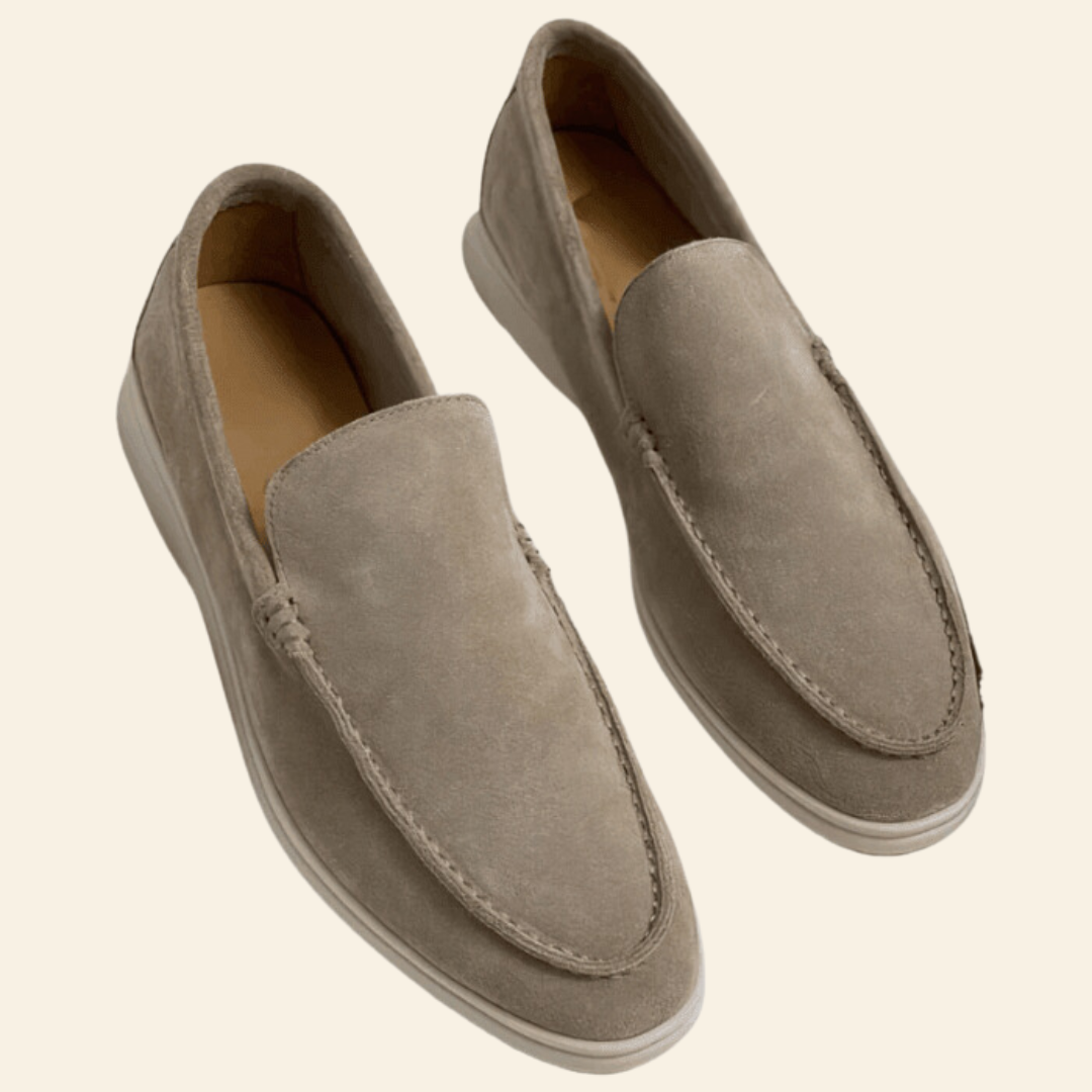 Mężczyźni | Loafers Suede | Klasyczne i Komfortowe | Wsuwane | Styl Ponadczasowy